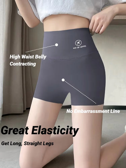 Women Yoga Sports Shorts High Waist Fitness Casuashort Trousers Female Tight for Ladies Workout Pantswomen Sexy Butt Lifter