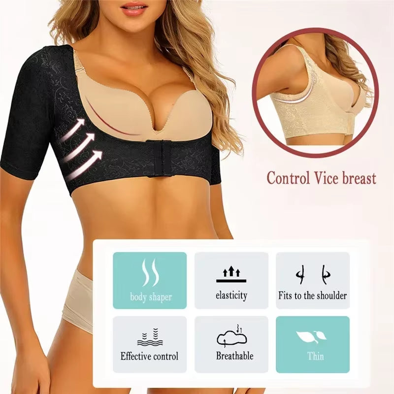 Women Top Shapewear Corset Underbust Push up Underwear Slimming Body Arm Shaper Control Shapers