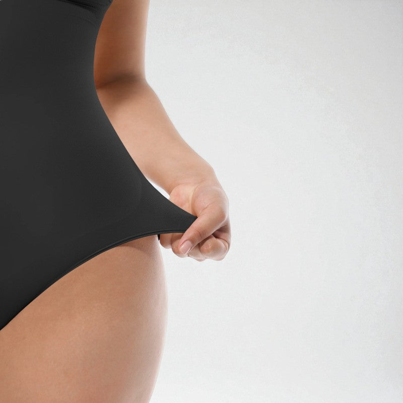 Super Sale V Neck Spaghetti Strap Bodysuit Compression Body Suits Open Crotch Shapewear Slimming Body Shaper Smooth Out Bodysuit