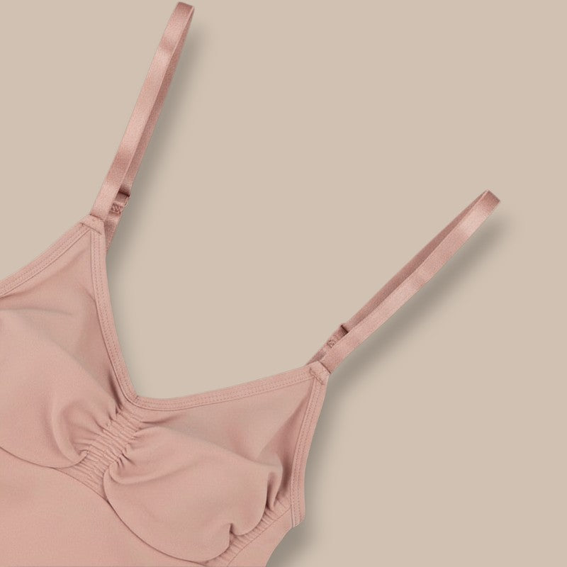 Super Sale V Neck Spaghetti Strap Bodysuit Compression Body Suits Open Crotch Shapewear Slimming Body Shaper Smooth Out Bodysuit