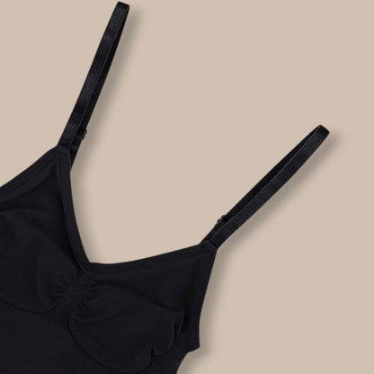 Super Sale V Neck Spaghetti Strap Bodysuit Compression Body Suits Open Crotch Shapewear Slimming Body Shaper Smooth Out Bodysuit